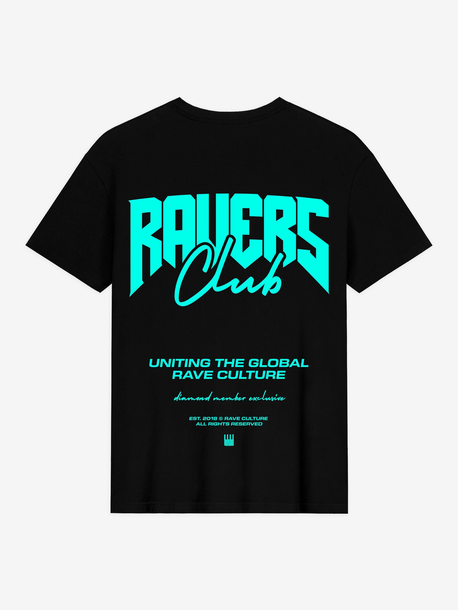 Ravers Club T‑Shirt – Rave Culture Shop