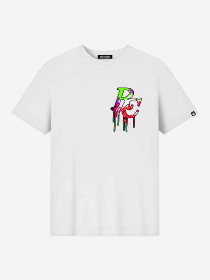 Rave Culture 'RC' Paint Splatters T-Shirt