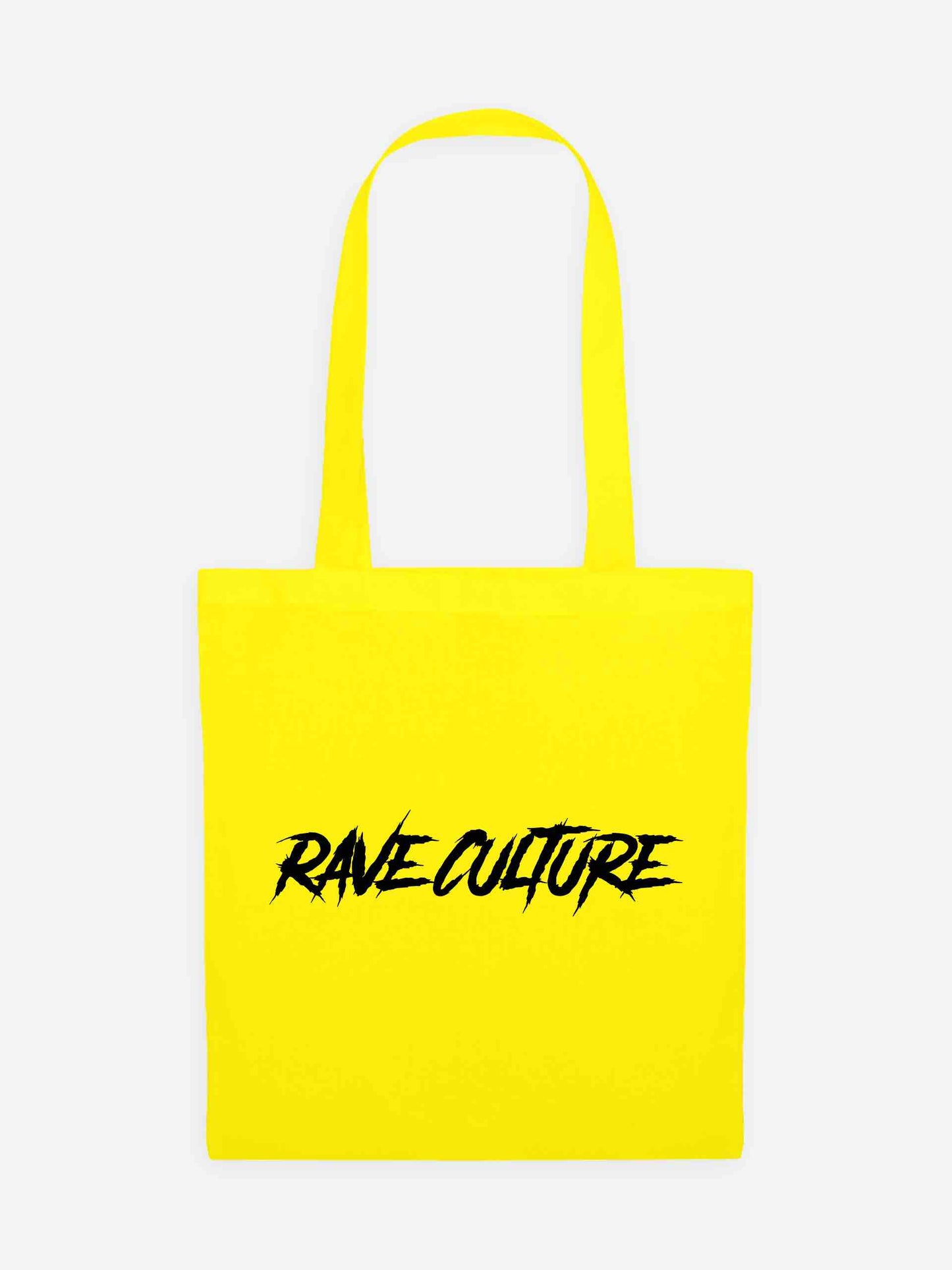 Rave Culture Cotton Tote Bag Yellow