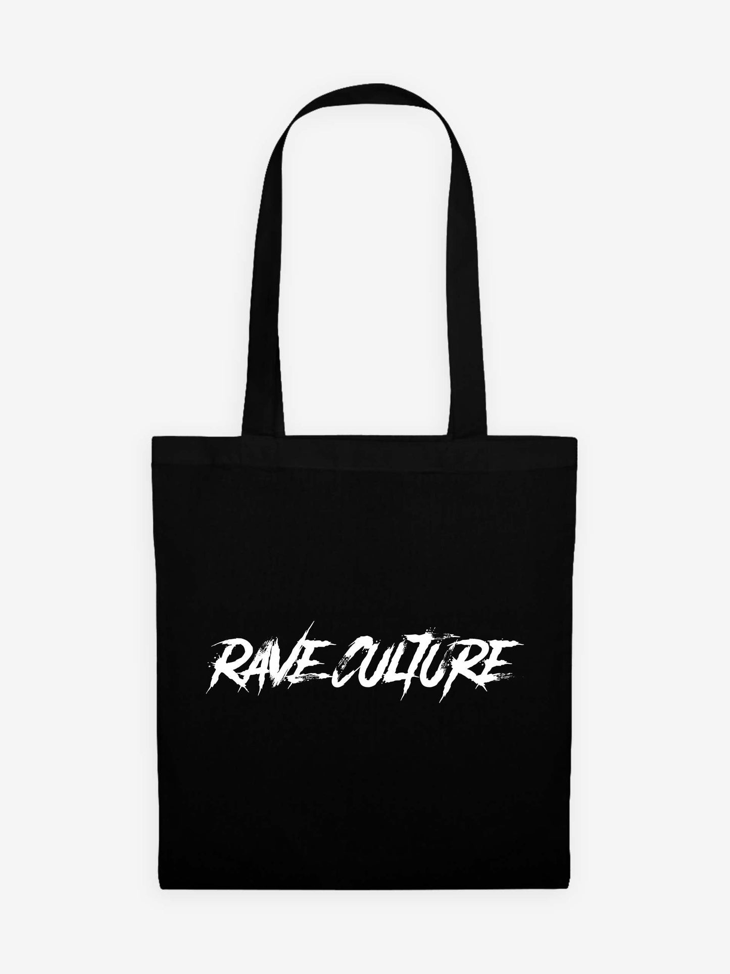 Rave Culture Cotton Tote Bag Black
