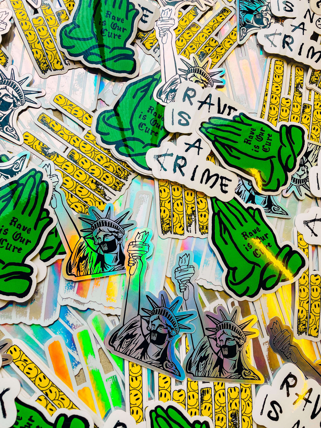 Rave Culture Sticker Pack – Rave Culture Shop