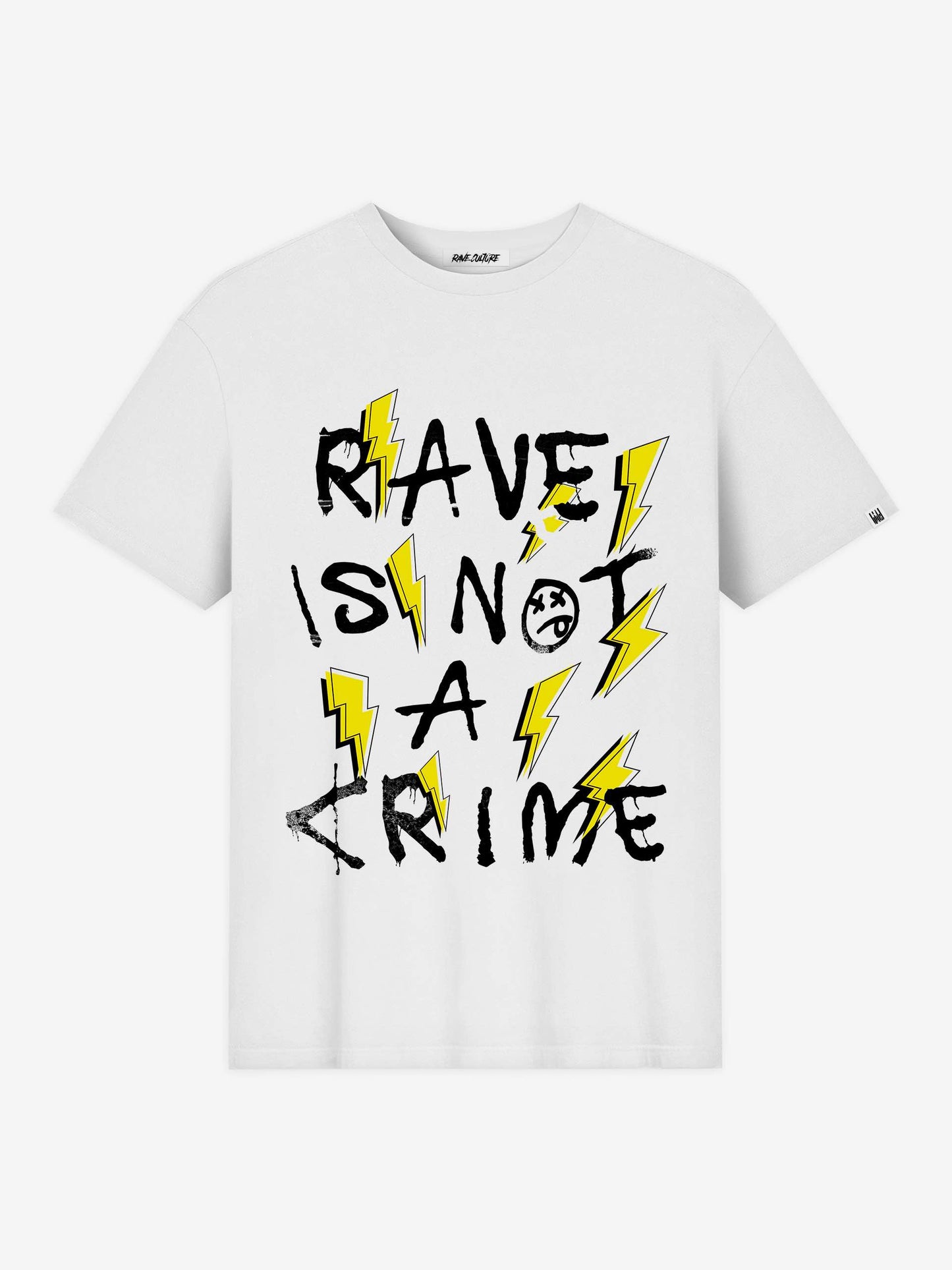 Rave Is Not A Crime Lightning T-Shirt