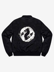 NWYR Bomber Jacket (Black & White) - Rave Culture Shop